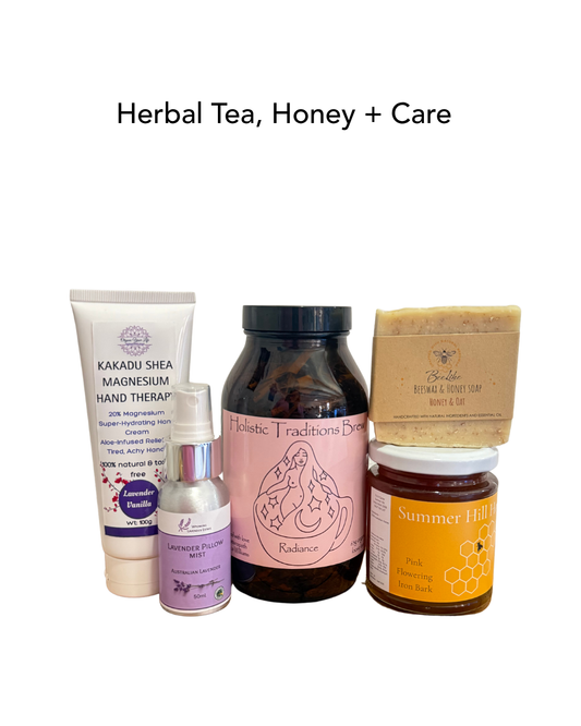 Herbal Tea, Honey + Care