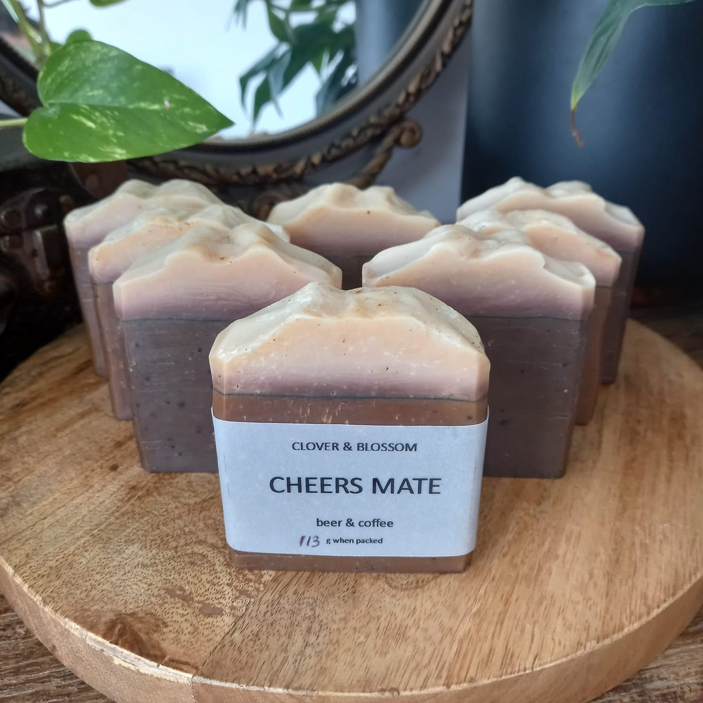 Cheers Mate soap by Clover & Blosdom