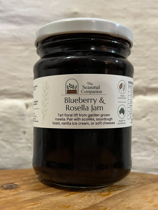 Blueberry & Rosella Jam 250ml by The Seasonal Companion