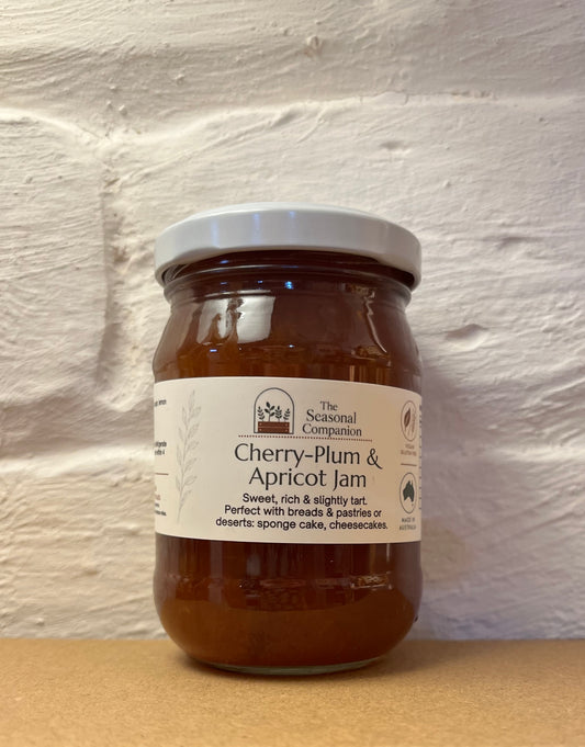 Cherry-Plum & Apricot Jam 250ml & 150ml by The Seasonal Companion