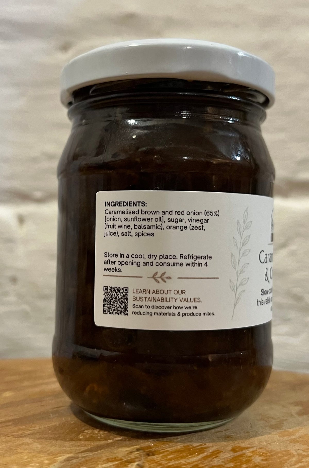 Caramelised Onion & Orange Relish by The Seasonal Companion