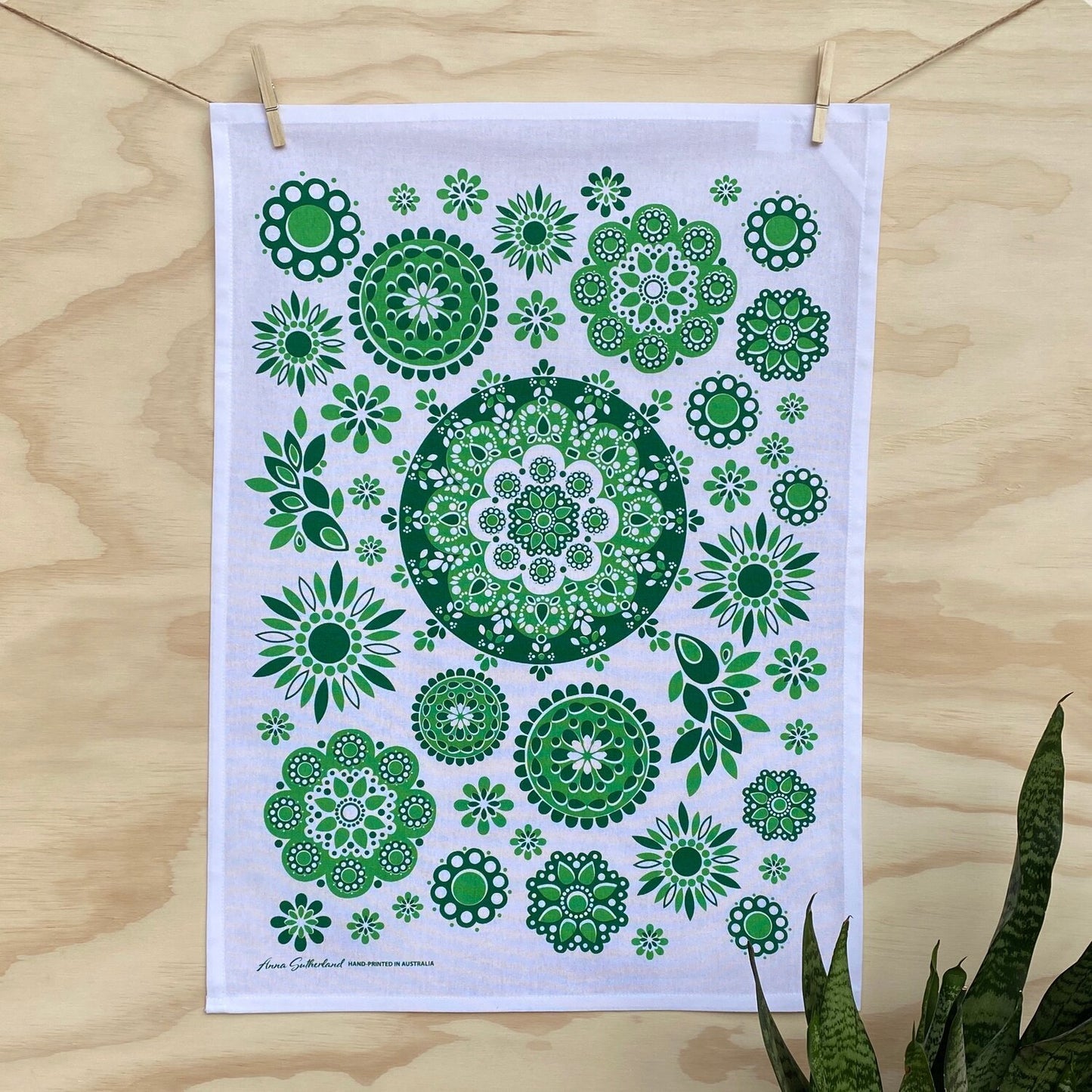 Original Design Cotton Tea Towels by Anna Sutherland