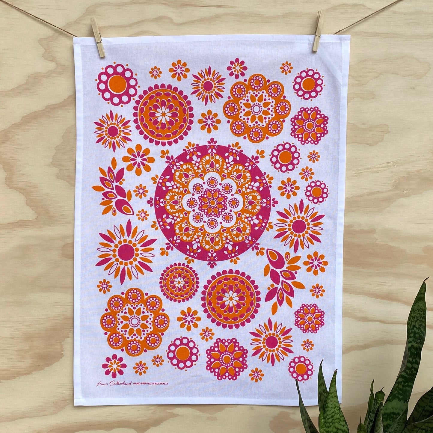 Original Design Cotton Tea Towels by Anna Sutherland