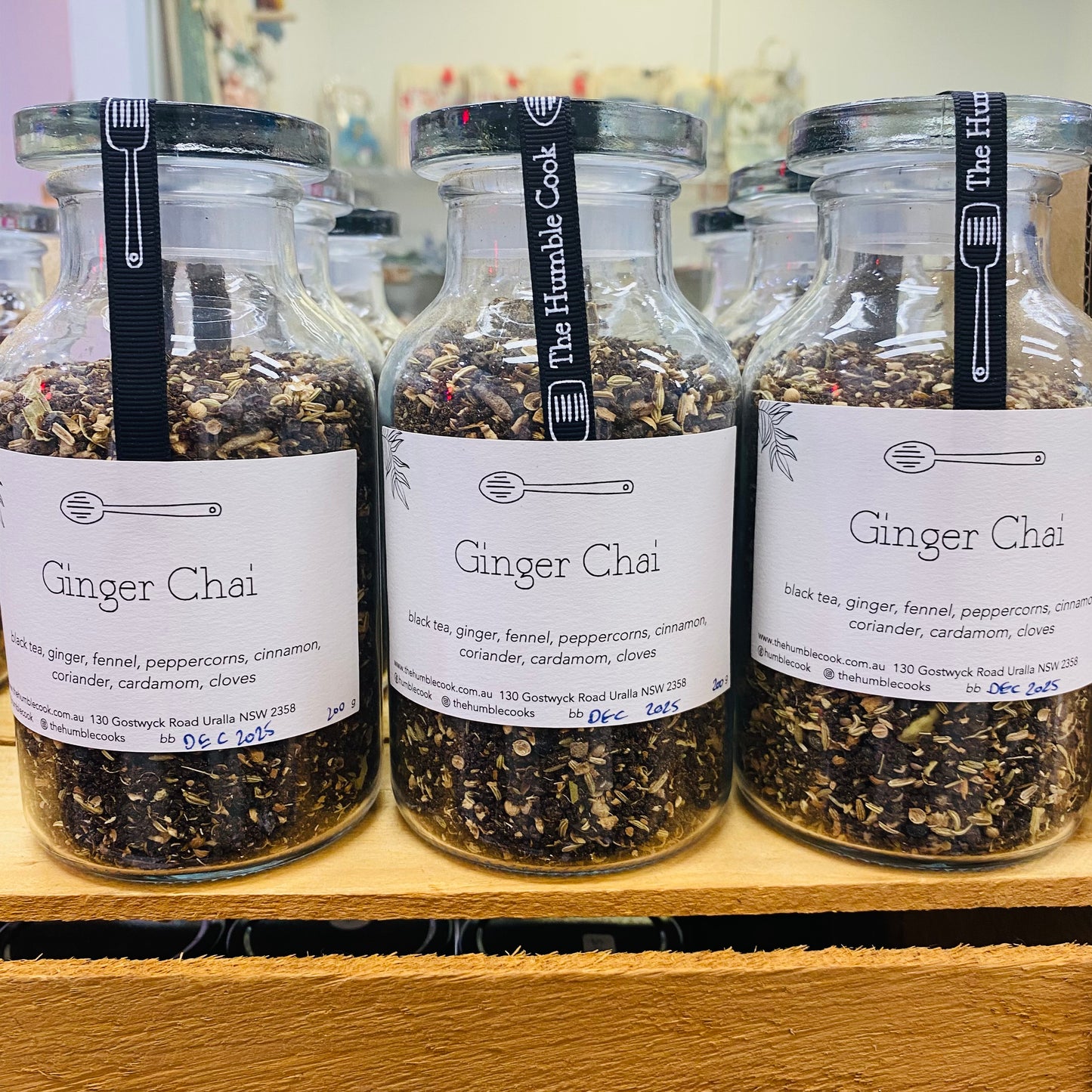 Ginger Chai Apothecary 200g by The Humble Cook