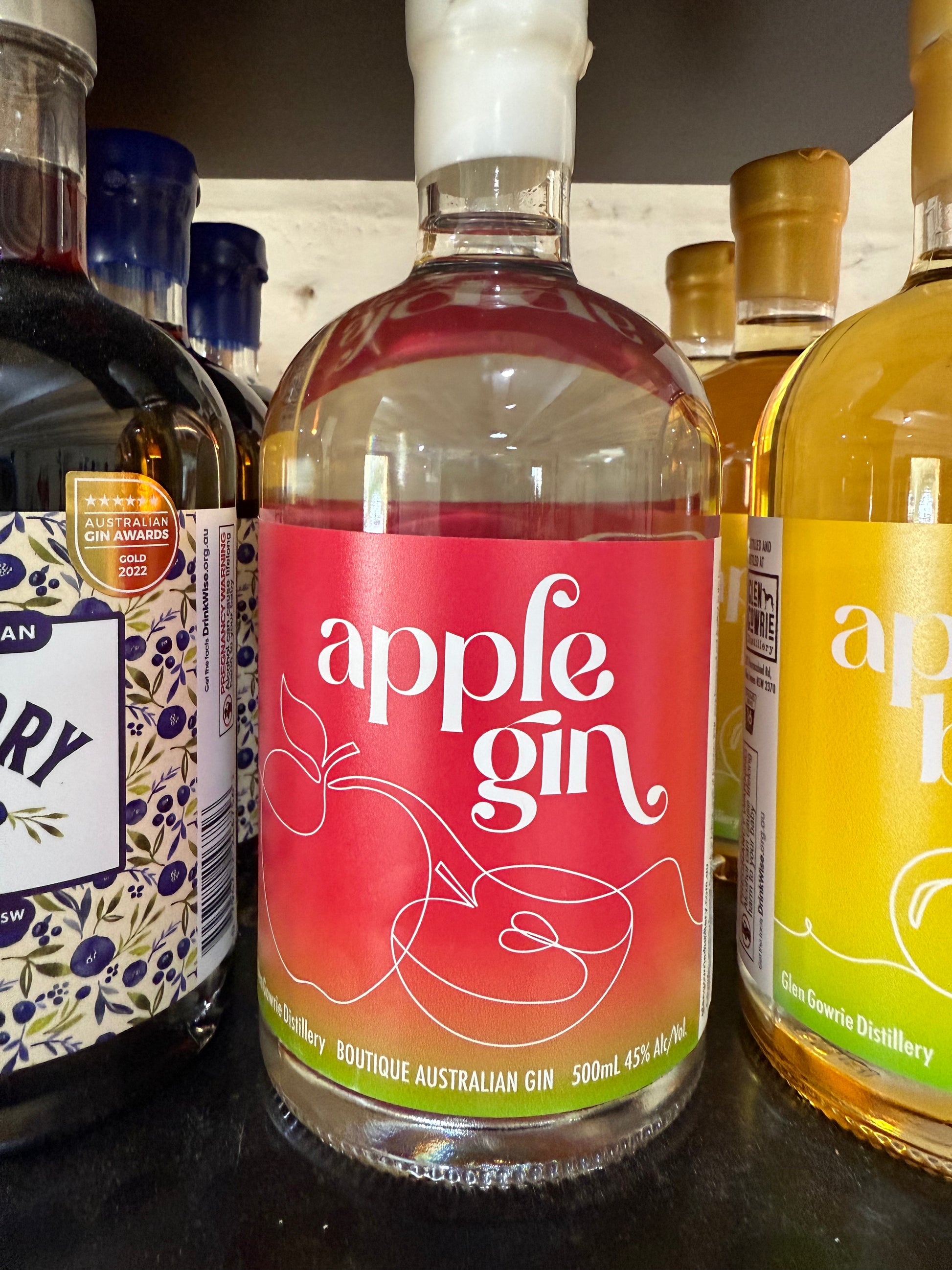 Gin Rocks Apple Apple Gin 500ml by Glen Gowrie Distillery – Seasons of New England