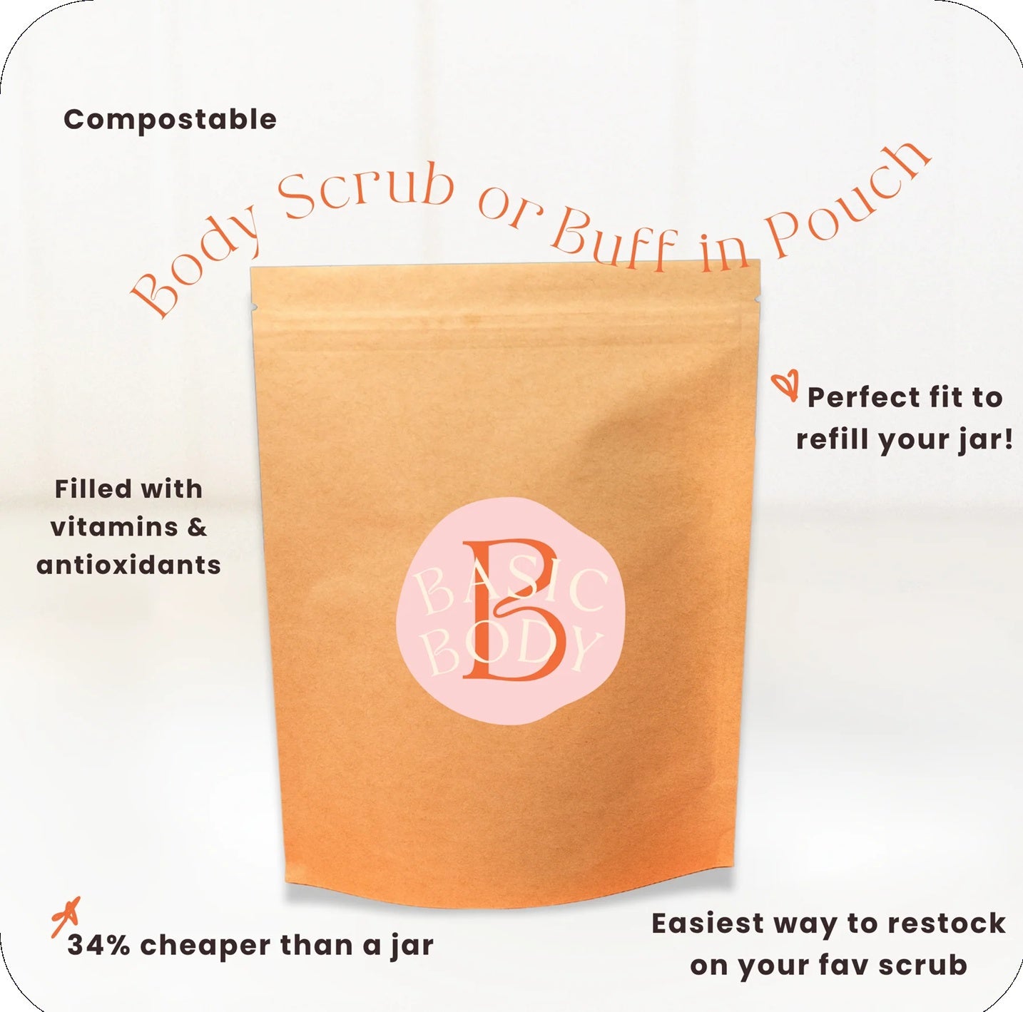 Basic B Body Scrubs - 4 options