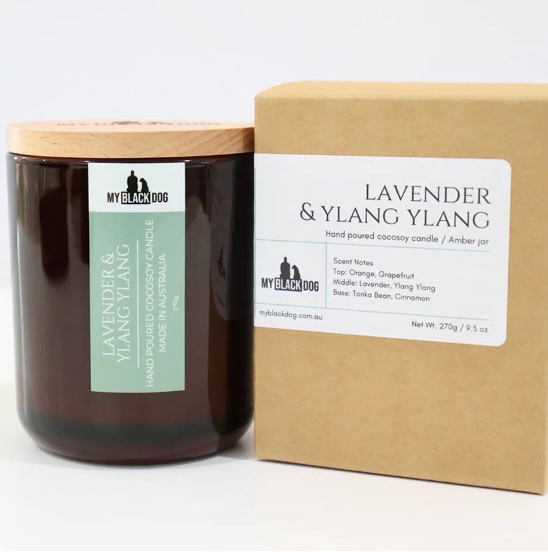 My Black Dog Candles
