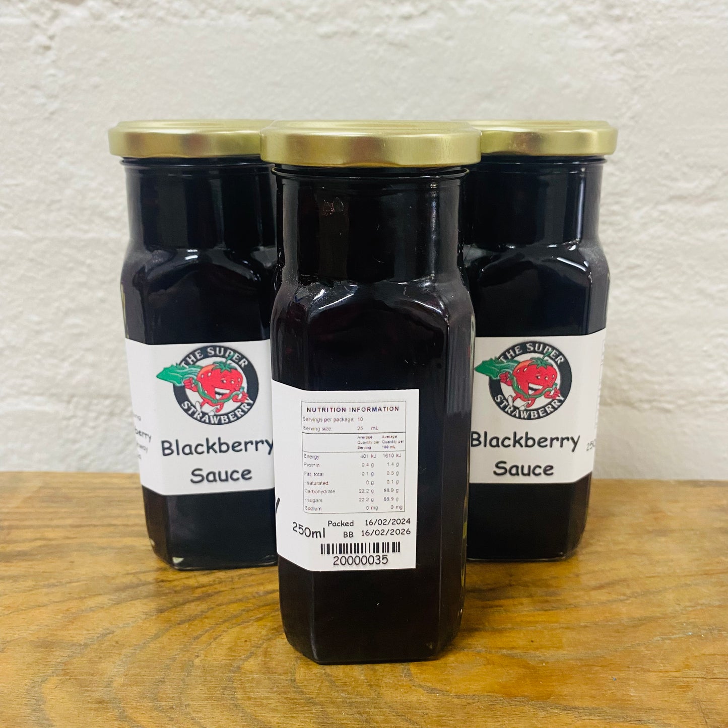 Blackberry Sauce Trio