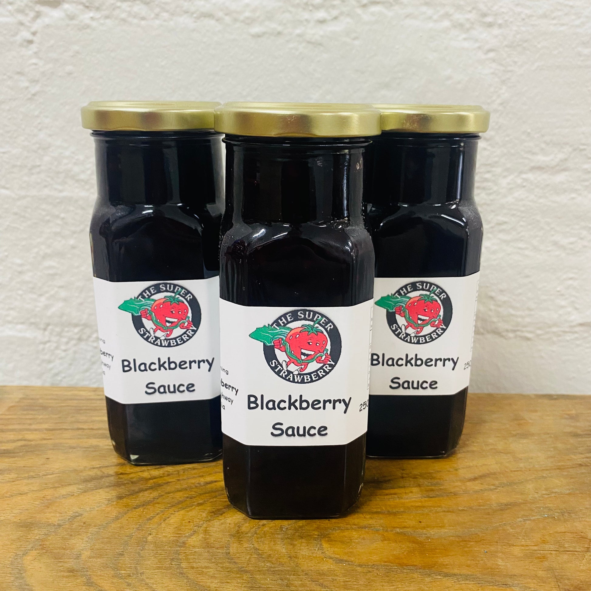 Blackberry Sauce Jar Trio