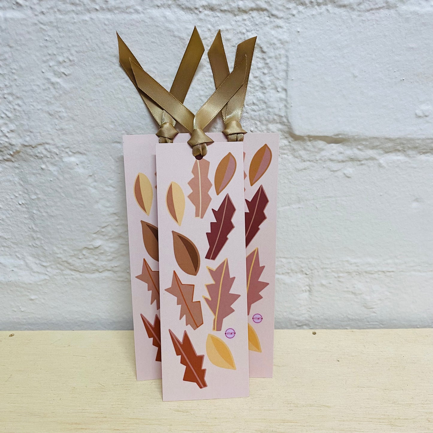 autumn leaves bookmark