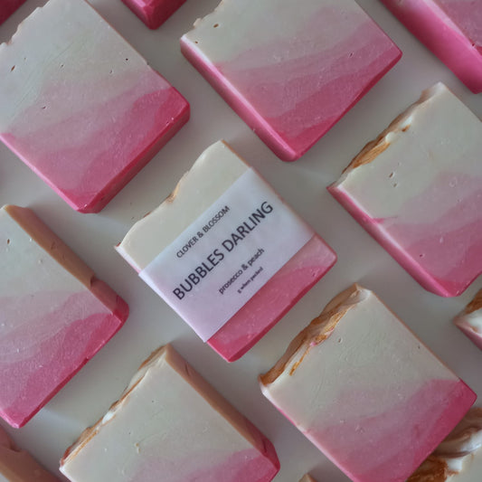 Bubbles Soap Processo and peach by clover and blossom
