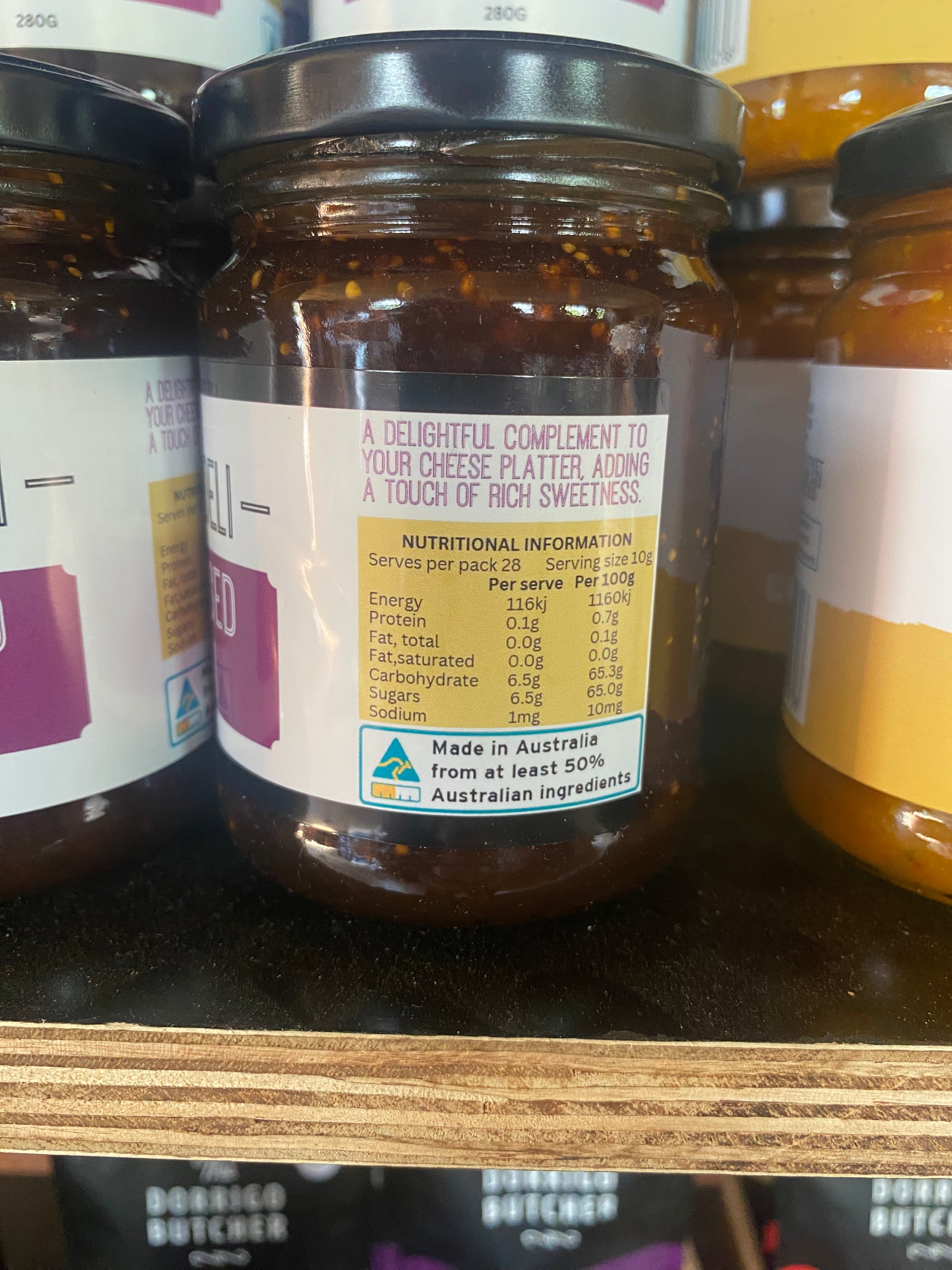 Caramelised Fig Jam by Dorrigo Butcher