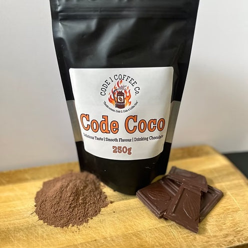 Code Cocoa (Chocolate Drinking Powder) by Code 1 Coffee