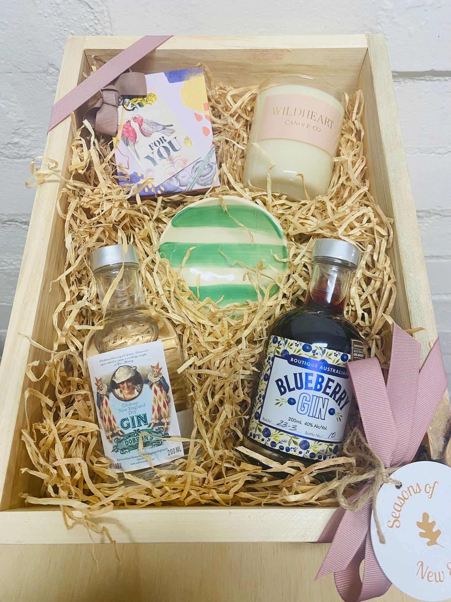 Timber Gift Crate