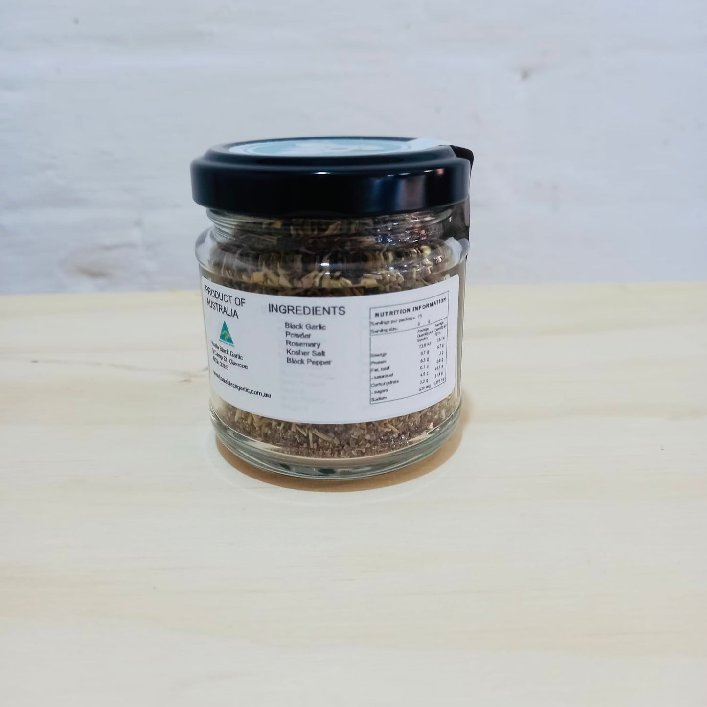 Koala Black Garlic Lamb Salt Rub 50g