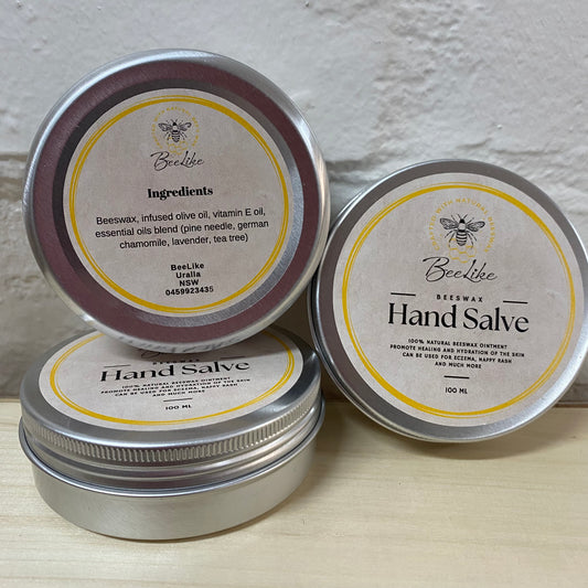 Beeswax hand salve