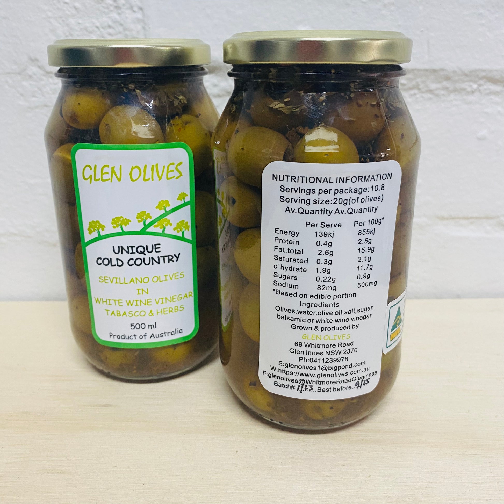 Herbed Olives by Glen Olives