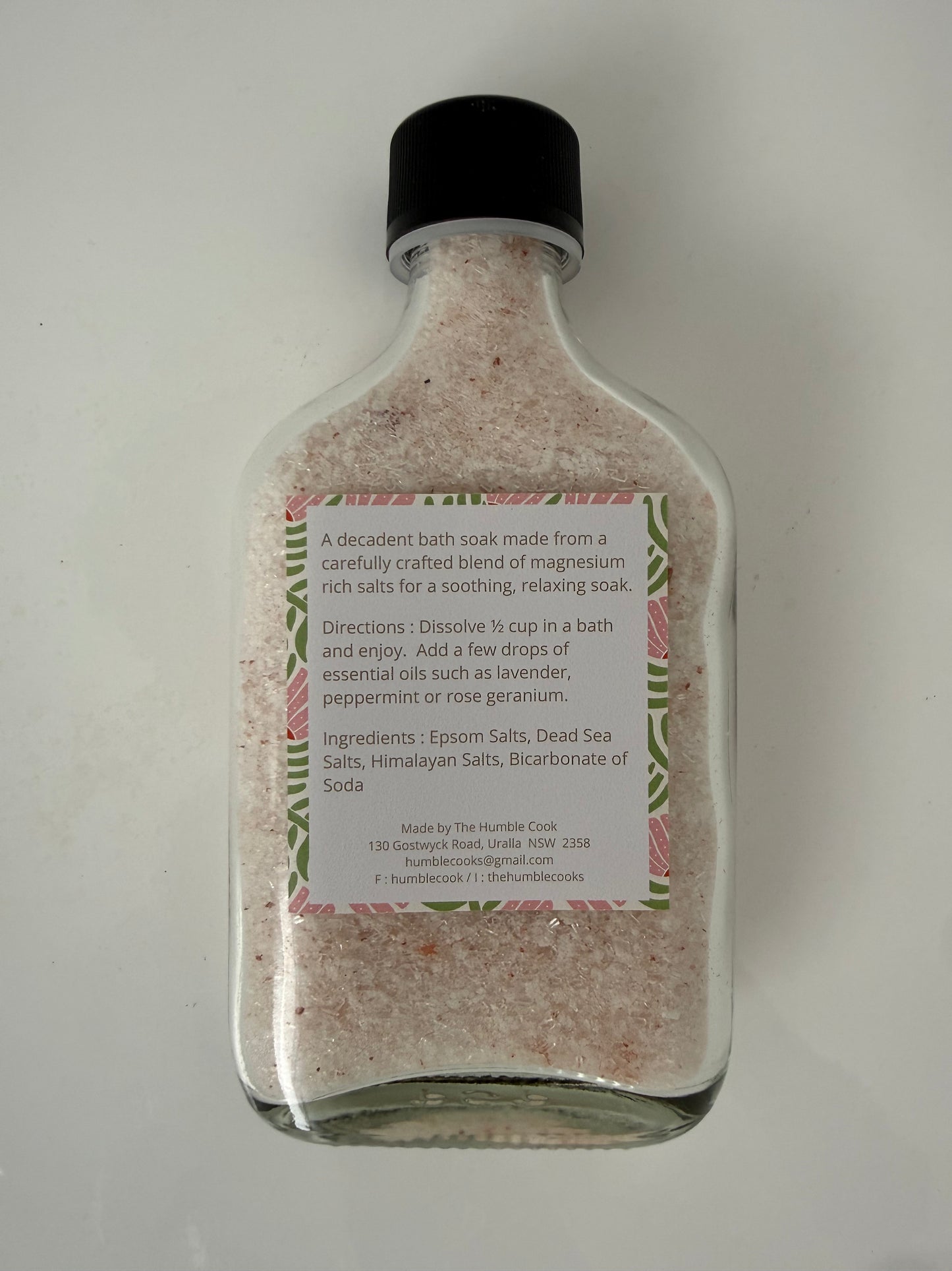 Magnesium Rich Bath Salts by Soothing Soaks