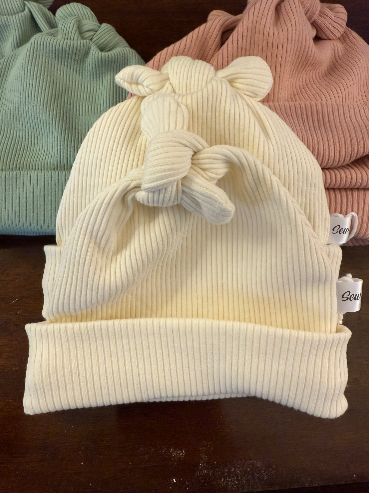 Baby beanie by Sew Anna