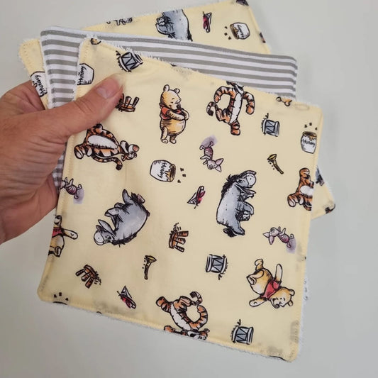 Baby wash cloth 3 pack by Sew Anna