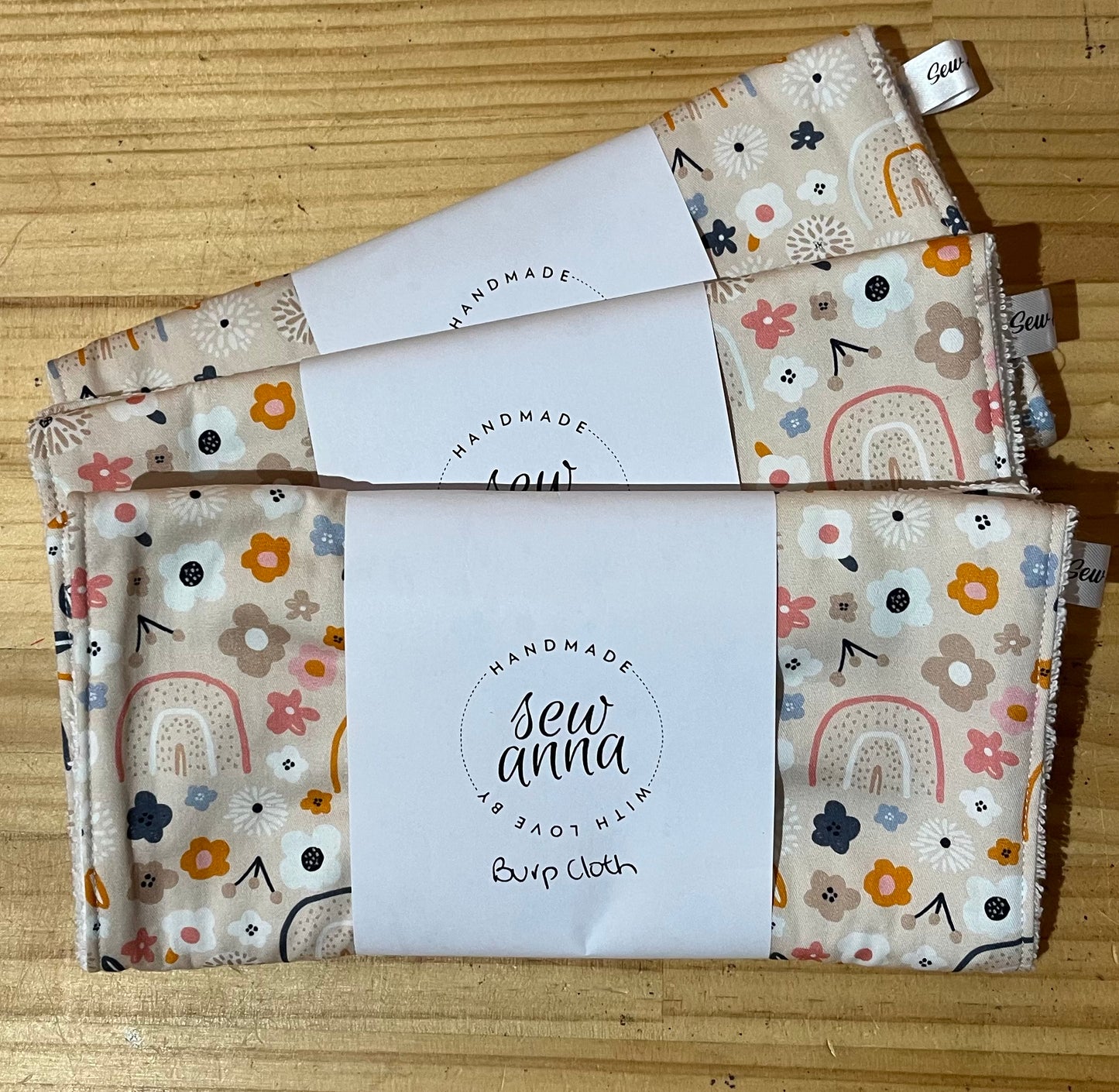Burp cloth by Sew Anna