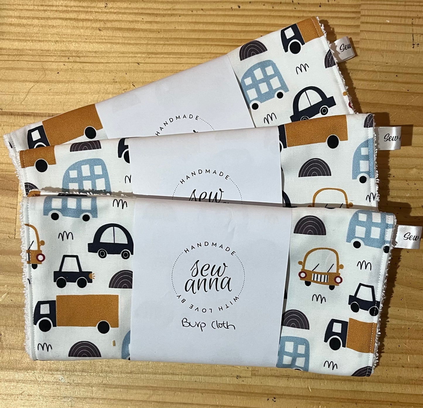 Burp cloth by Sew Anna