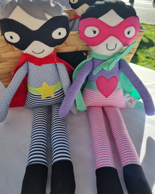 Super Sam & Super Sally by Sew Anna