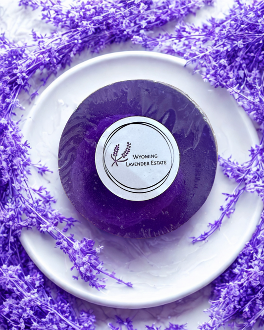 Lavender Loofah Soap by Wyoming Lavender