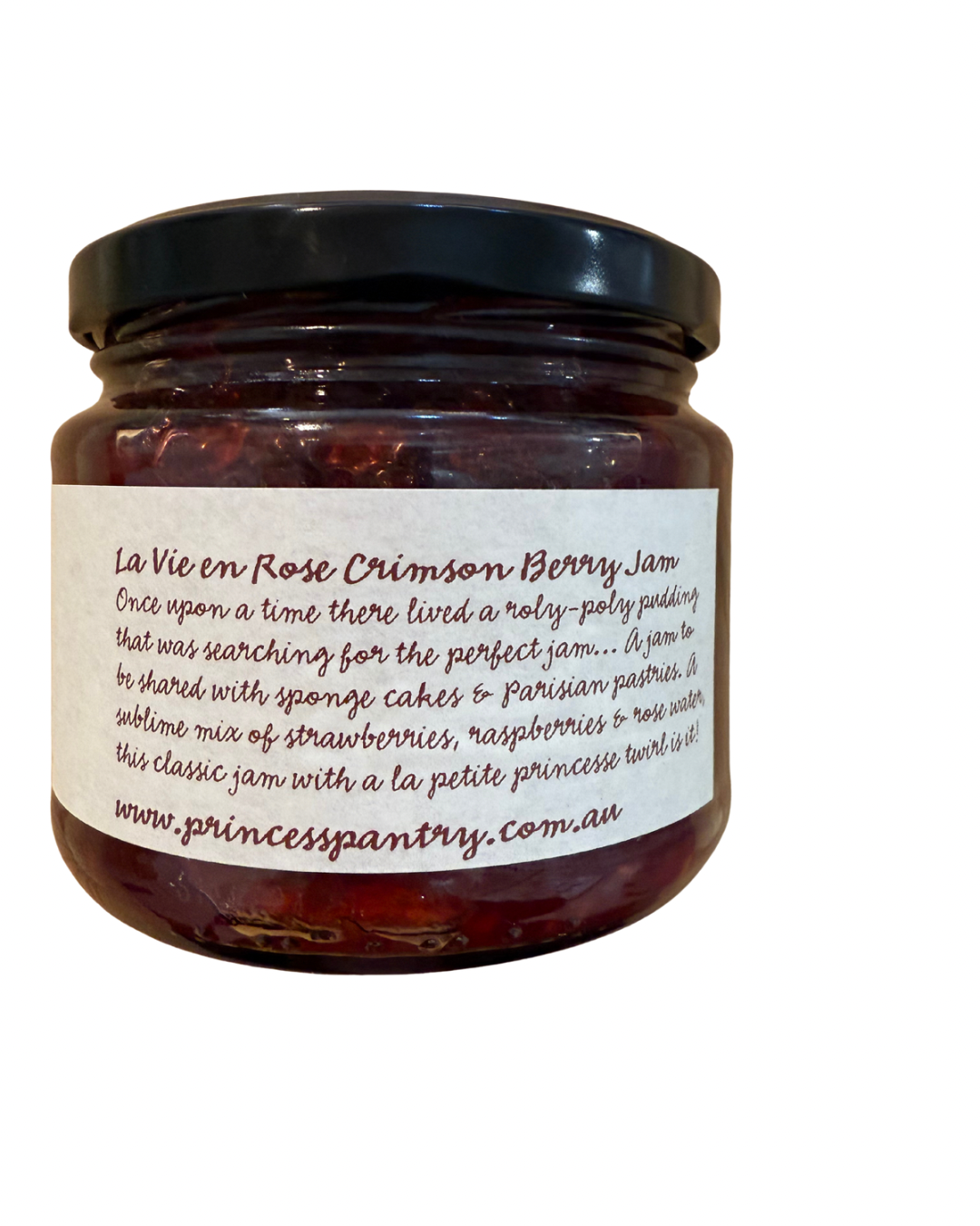 La Vie en Rose Crimson Berry Jam 330g by Princess Pantry