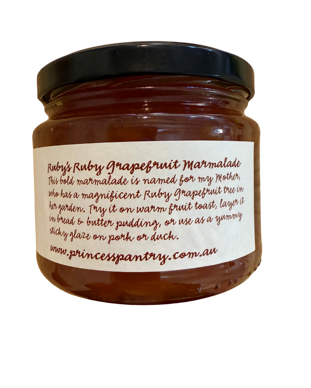 Ruby’s Ruby Grapefruit Marmalade 330g by Princess Pantry