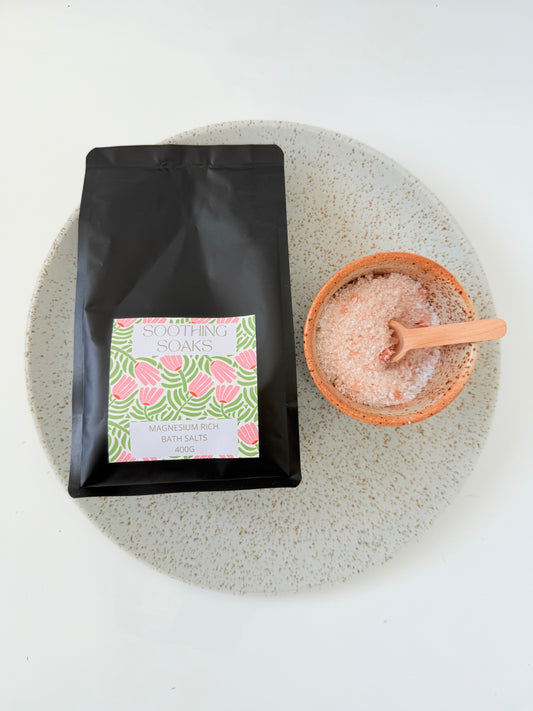 Magnesium Rich Bath Salts by Soothing Soaks