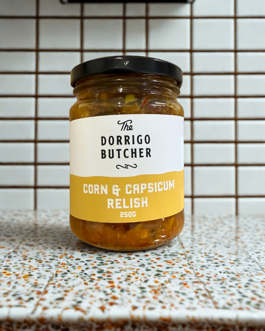Corn & Capsicum Relish by The Dorrigo Butcher