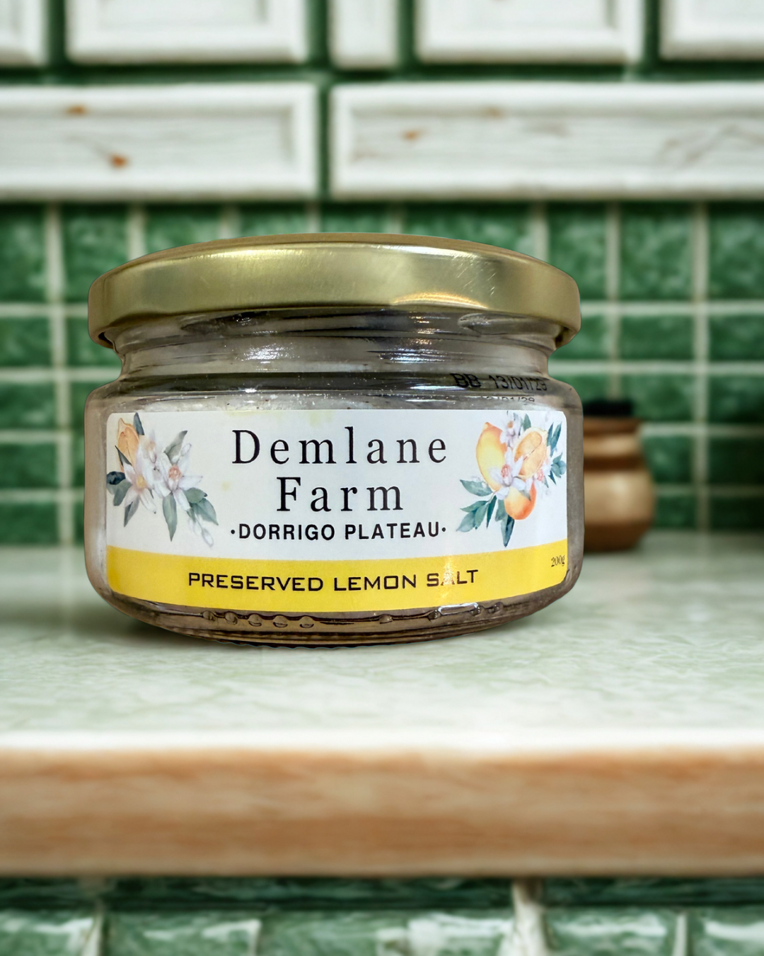 Preserved Lemon Sea Salt by Demlane Farm 200g