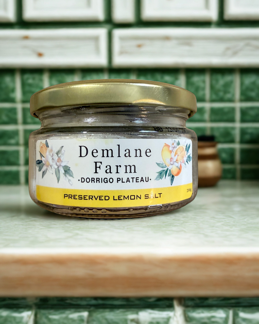 Preserved Lemon Sea Salt by Demlane Farm 200g
