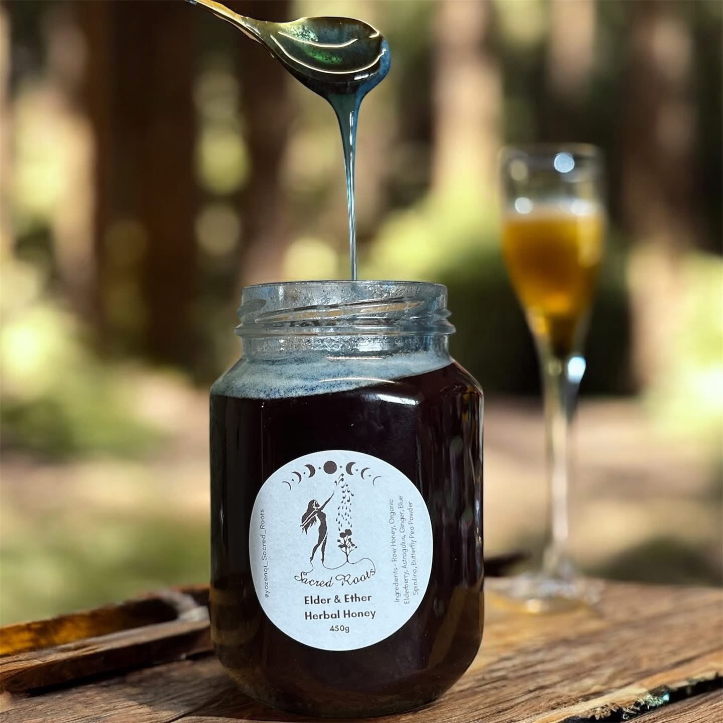 Herbal Honey 300g by Sacred Roots