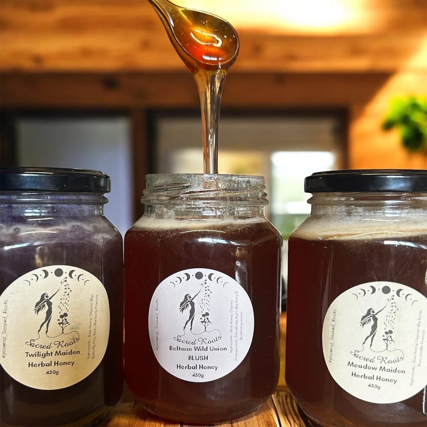 Herbal Honey 300g by Sacred Roots