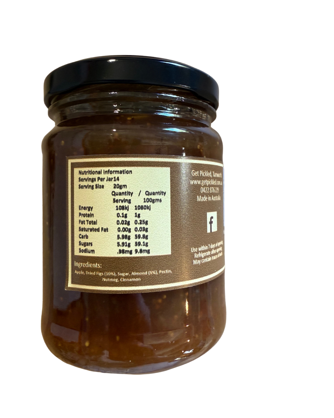 Fig & Almond Jam by Get Pickled