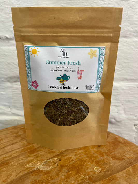 Summer Fresh Herbal Tea by Amanda's Herbs