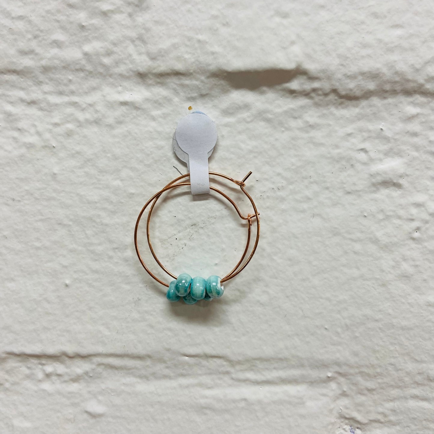 Circle Earrings by Athena Blue