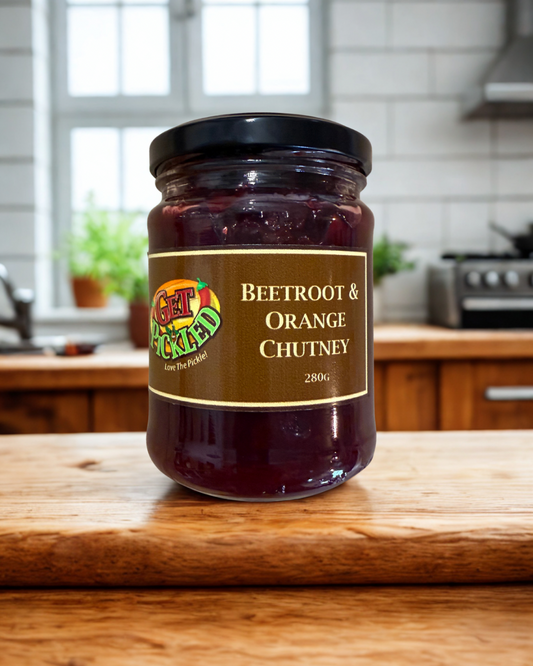 Beetroot & Orange Chutney by Get Pickled