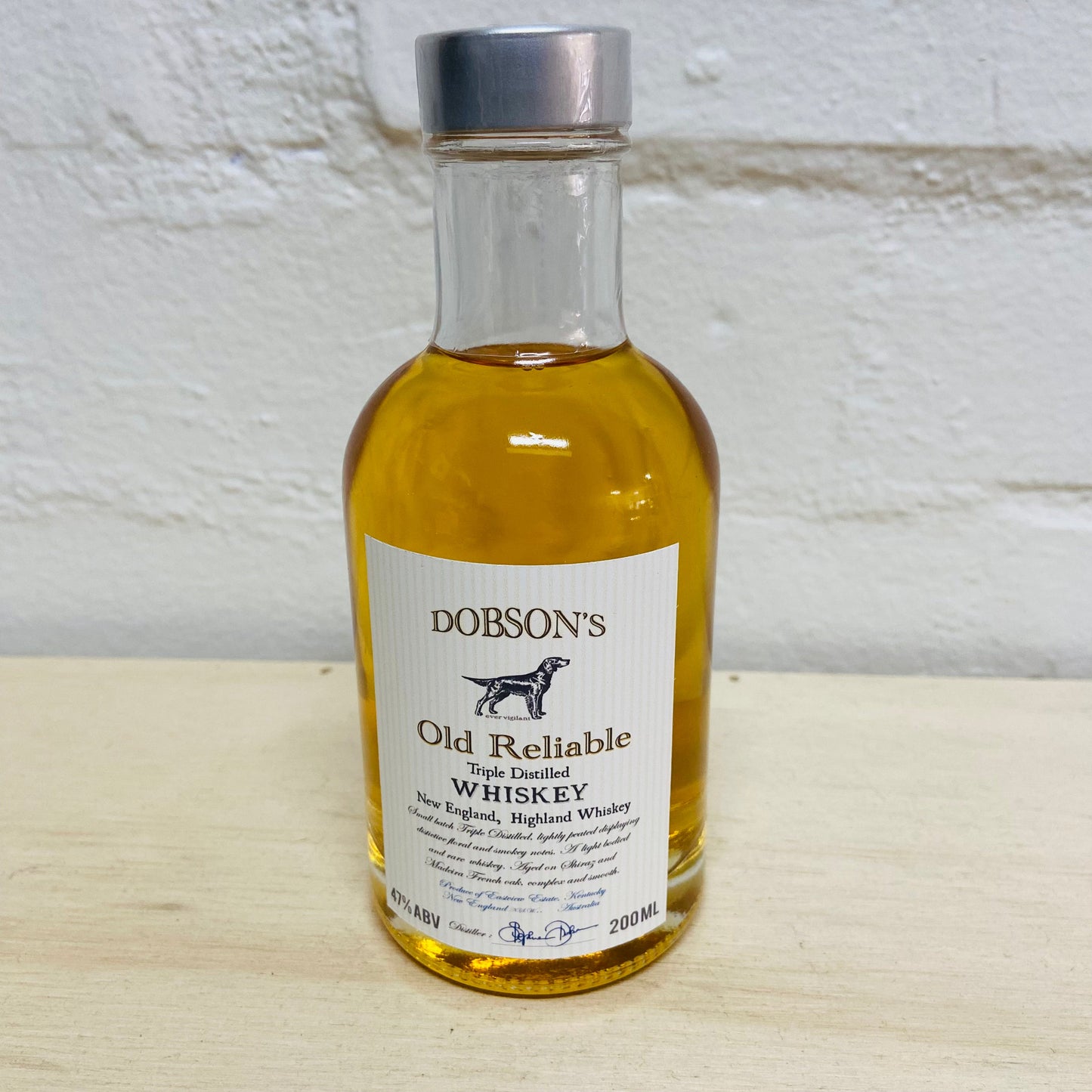 Old Reliable Whiskey by Dobson's 200ml