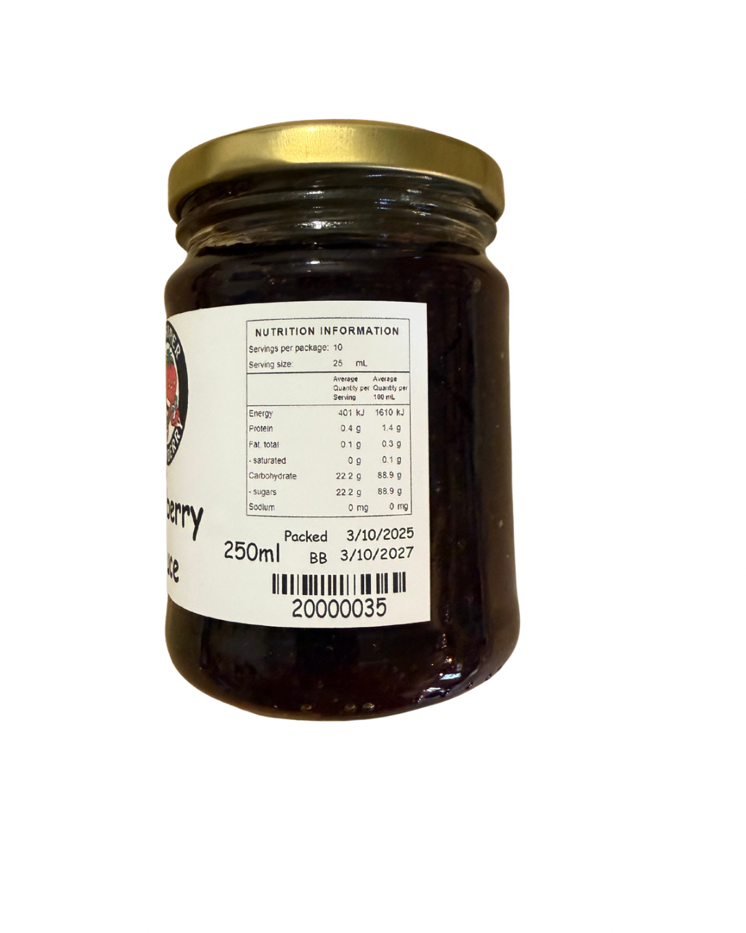 Blackberry Sauce by The Super Strawberry