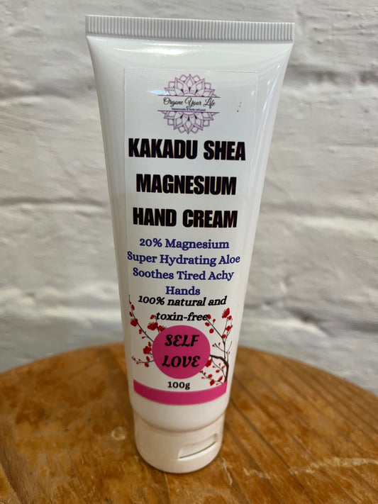 Kakadu Shea Magnesium Hand Cream 100g