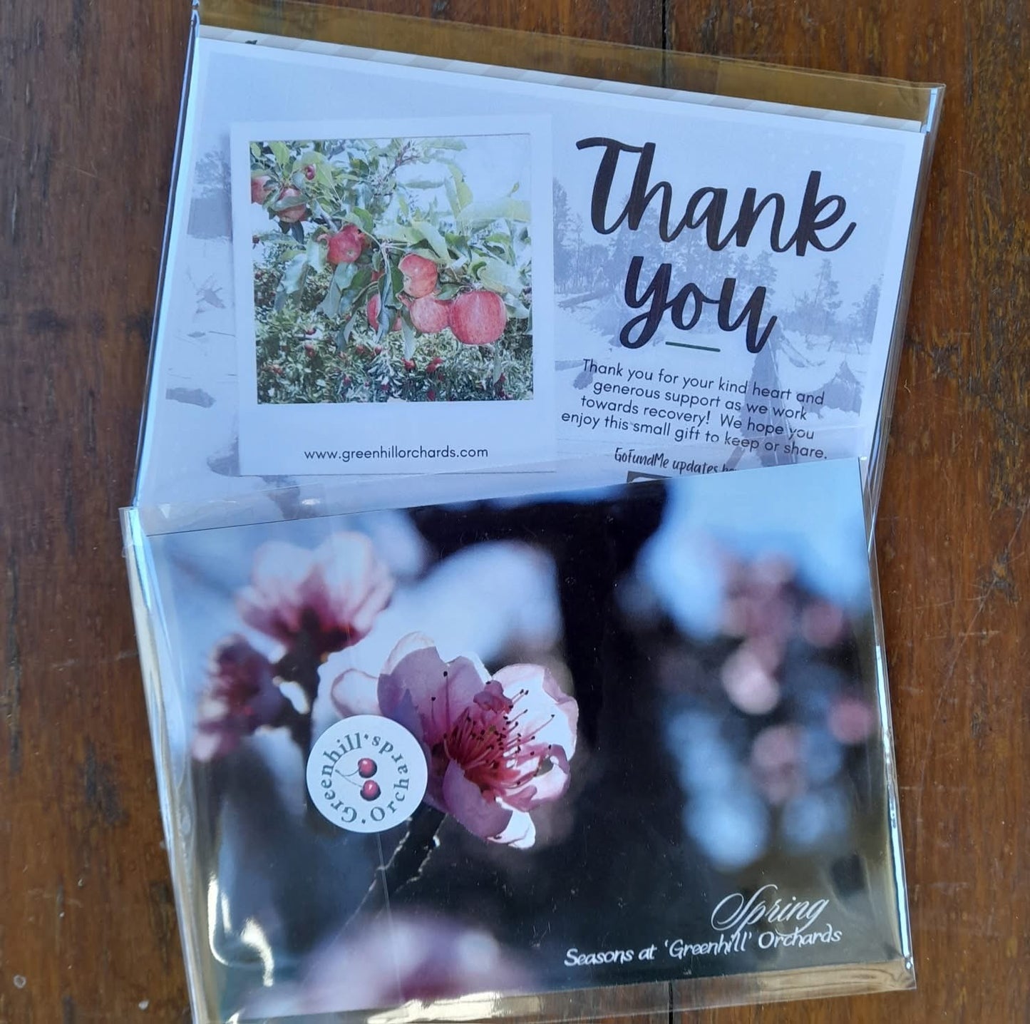 Greenhill Orchards Postcard Pack by $10 Donation