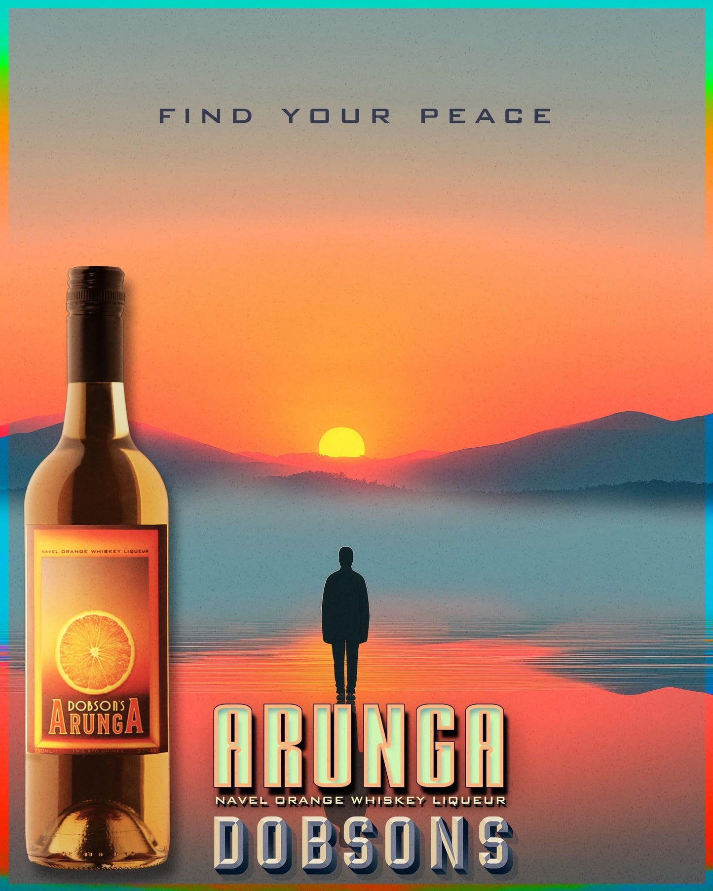 Arunga Orange Whiskey Liqueur by Dobson's 750ml