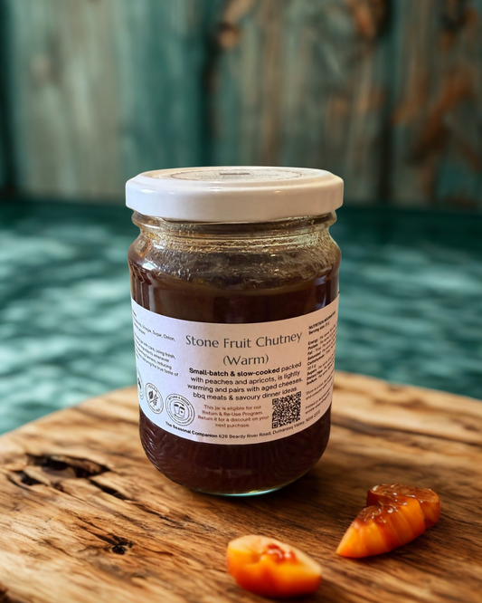 Stone Fruit Chutney 250ml by The Seasonal Companion