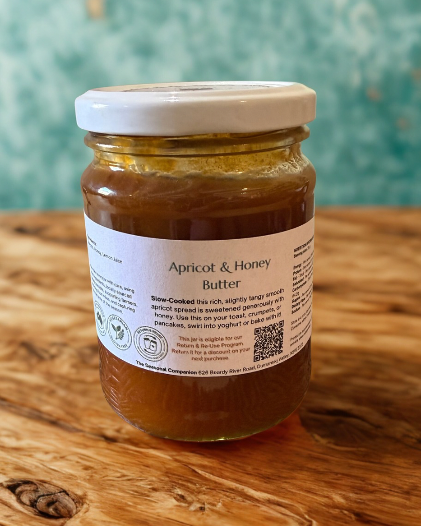 Apricot and Honey Butter 250ml by The Seasonal Companion