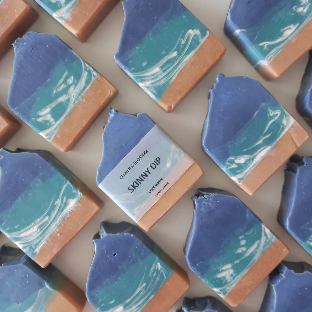 Skinny Dip soap by Clover & Blossom