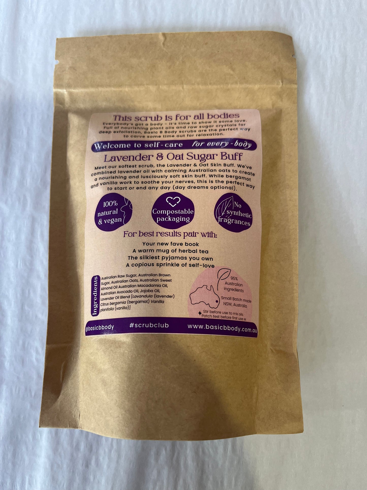 Basic B Body Scrubs - 4 options