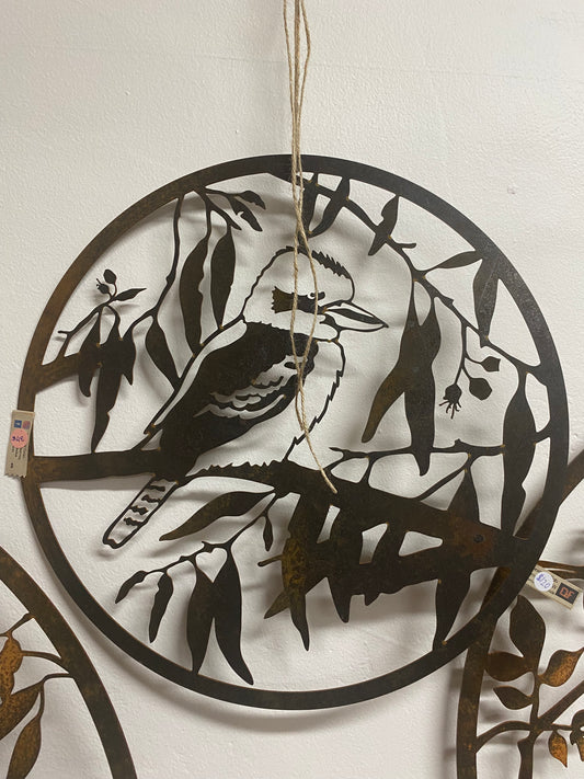 40cm Circle with Kookaburra by Design 2 Fab